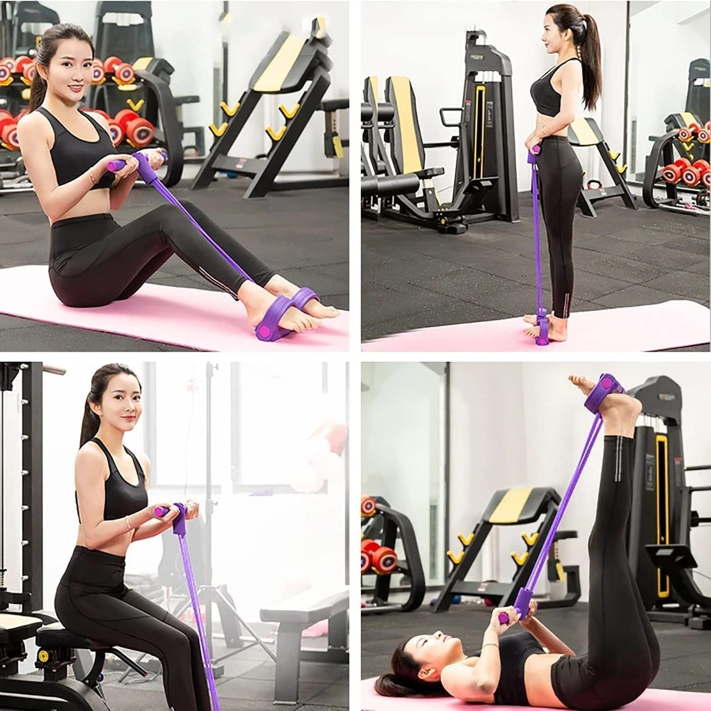 PowerBand Pro β 6-Tube Sit-Up & Strength Trainer