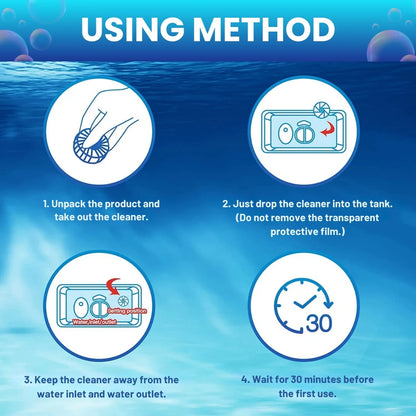 Blue Flush Bombs 💙 — Automatic Toilet Cleaner