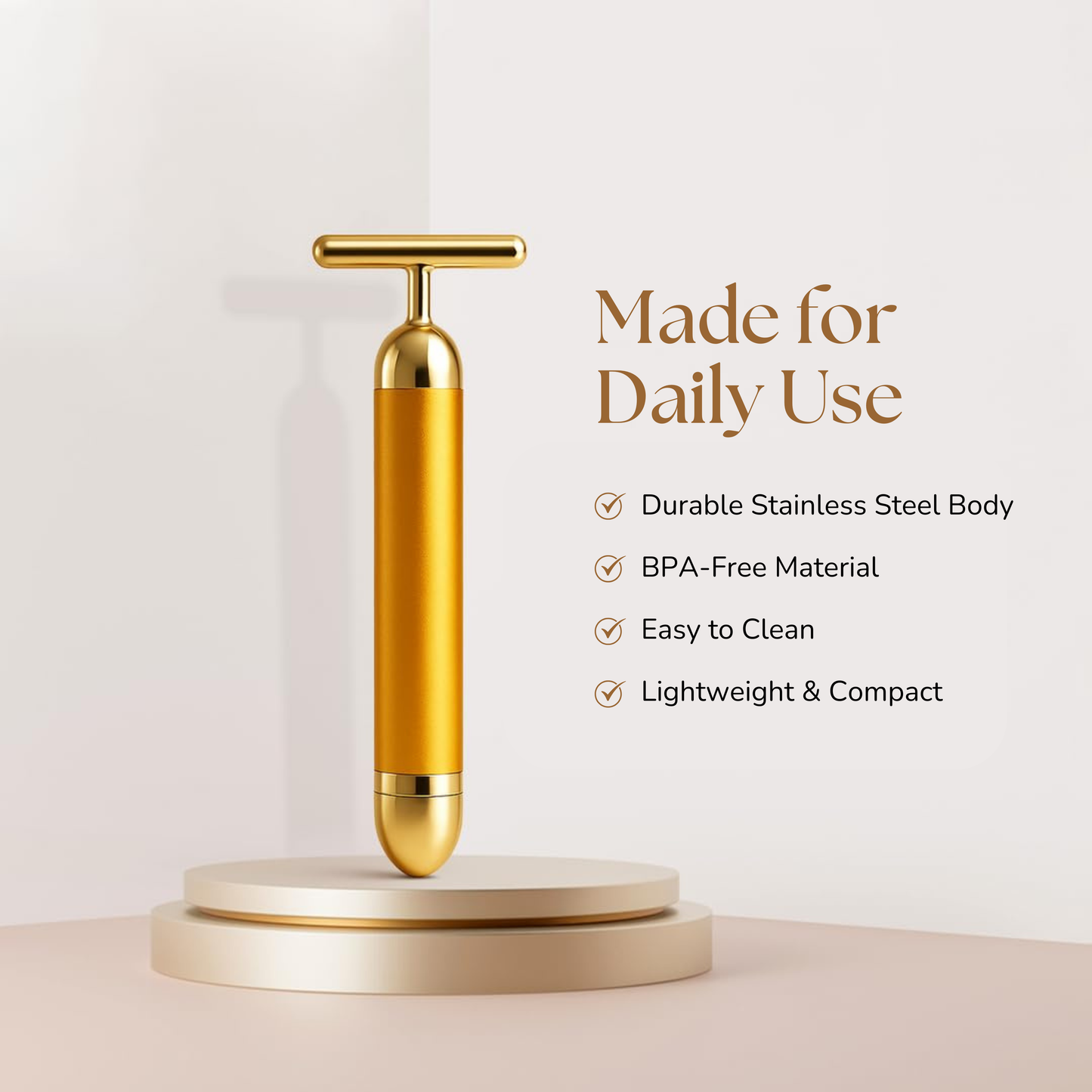 PureGlow™ Beauty Face Massage Roller
