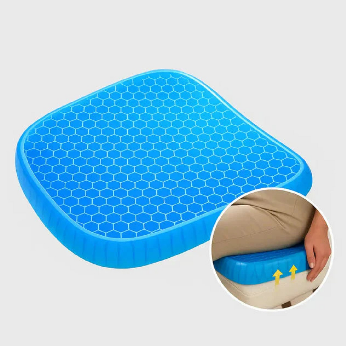 OrthoGel™ Seat Cushion – Sit Smarter, Live Pain-Free