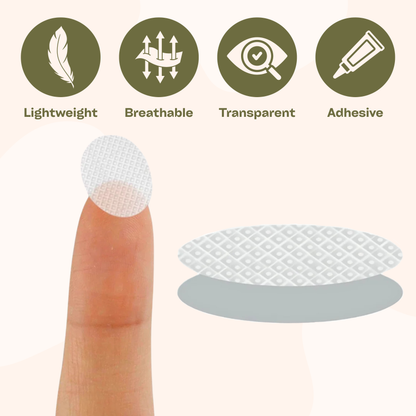 Earring Lift & Support Patches (100 Pcs) | No Droop, No Pain!