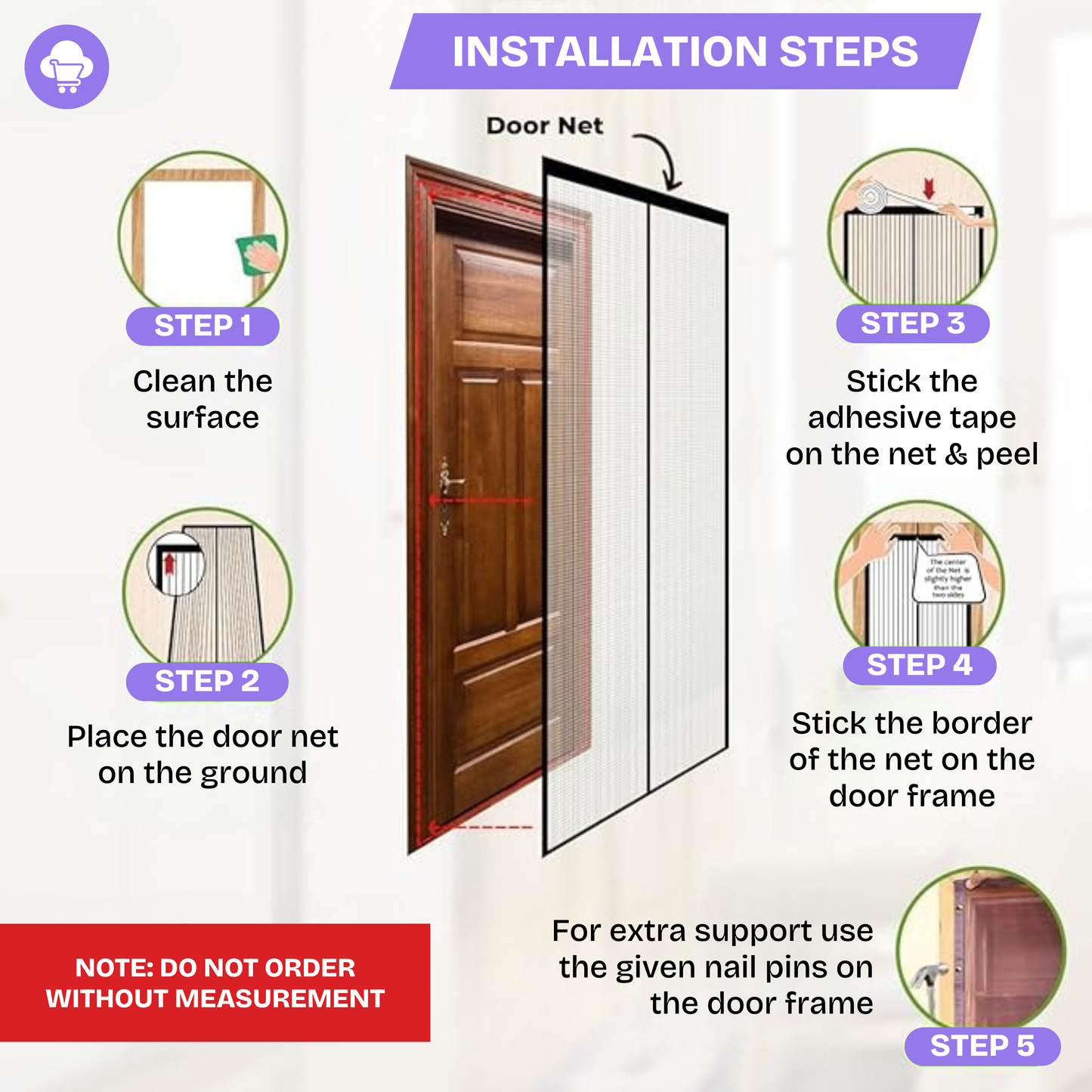 Magnetic Anti-Mosquito Door Curtain