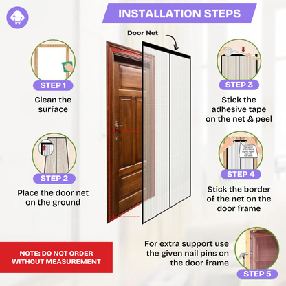 Magnetic Anti-Mosquito Door Curtain