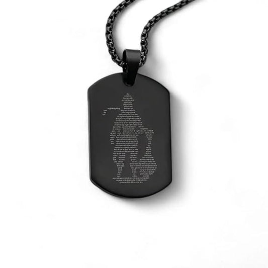 Bajrang Bali Kavach – Chalisa Locket with Gada Micro-Tag