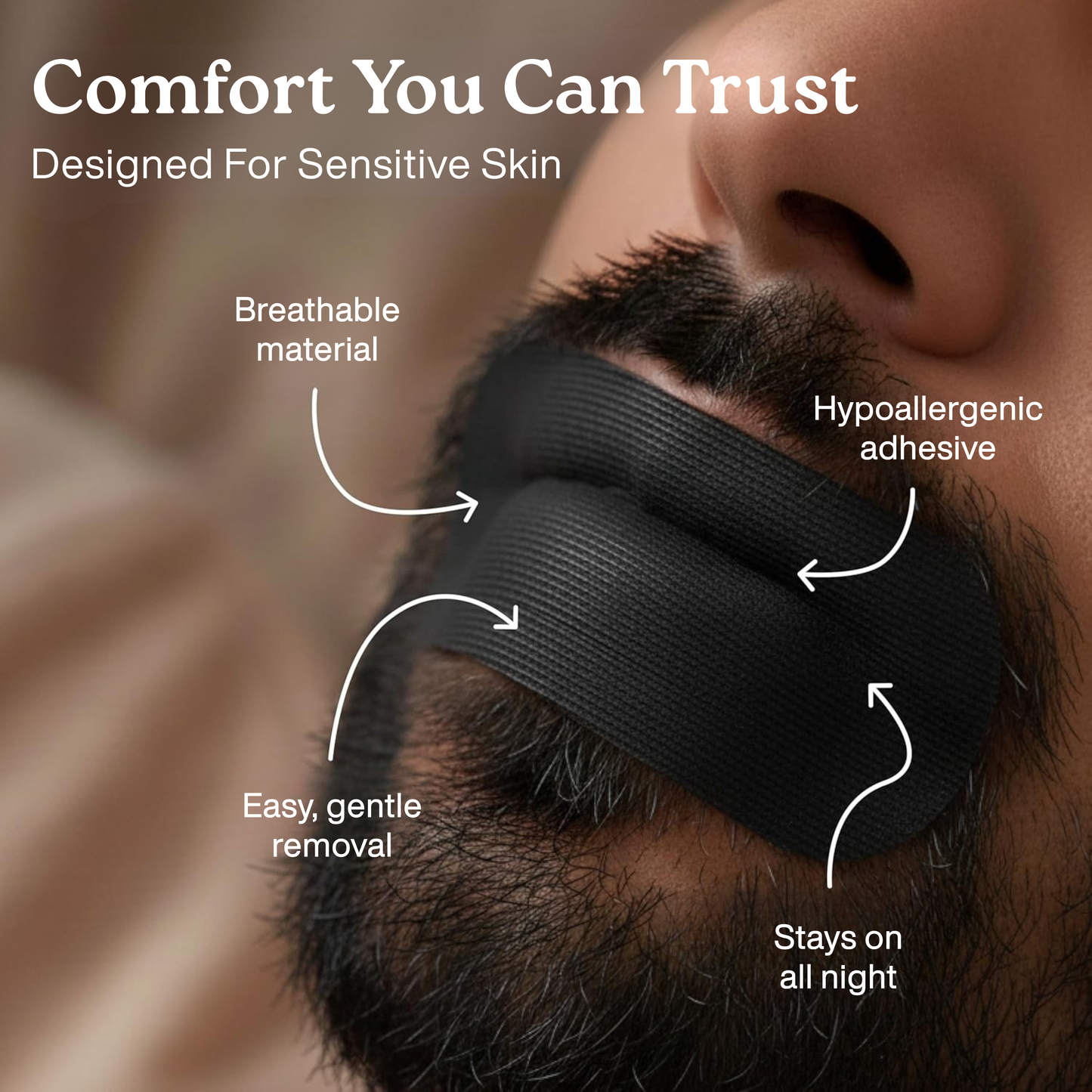 SleepSeal™ Anti-Snore Strips (Pack of 15)