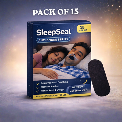 SleepSeal™ Anti-Snore Strips (Pack of 15)