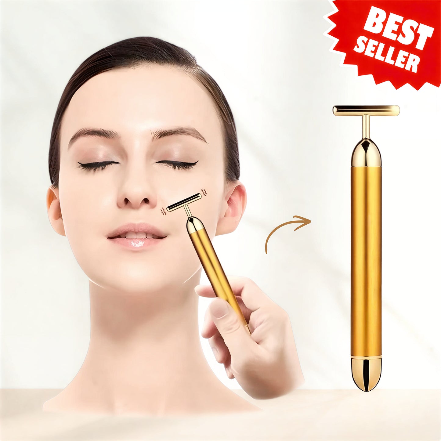 PureGlow™ Beauty Face Massage Roller