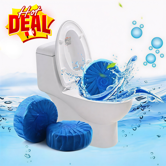 Blue Flush Bombs 💙 — Automatic Toilet Cleaner